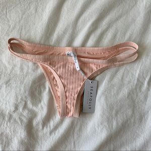Seafolly Blush Pink Cheeky Swimsuit